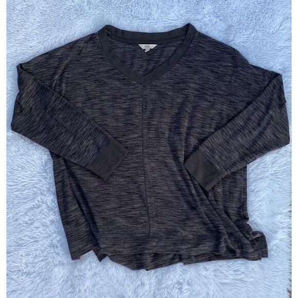 Secret Treasures SZ 3X Woman’s Gray Stylish Long Sleeve Top - Picture 2 of 8